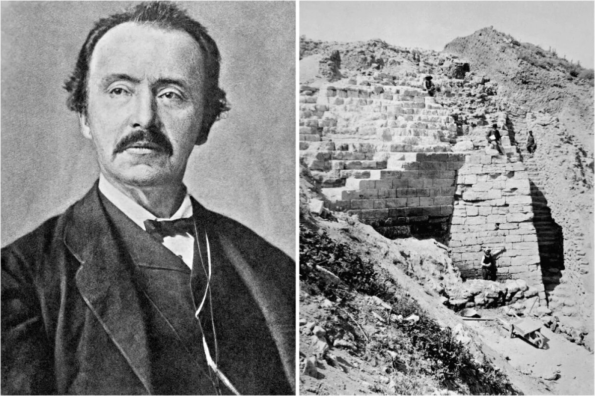    Генрих Шлиман — немецкий предприниматель и археолог-самоучка, один из основателей полевой археологии.