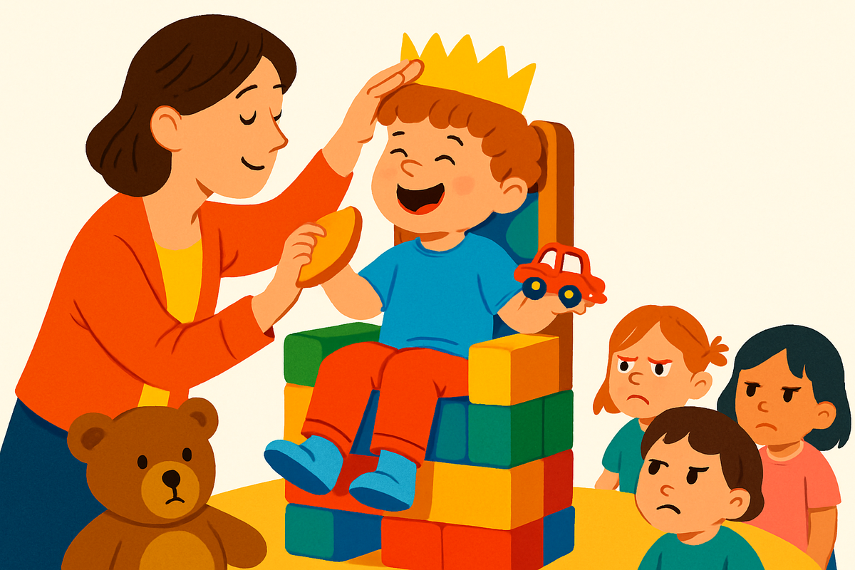 Воспитатель привела сына в свою группу. Ему можно всё, а нам — ничего. Конфликт интересов или мамина любовь? Почему когда мама — воспитатель, правила отменяются?