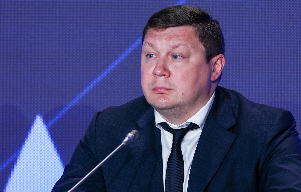    Генеральный секретарь Российского футбольного союза Максим Митрофанов  Сергей Булкин/ТАСС