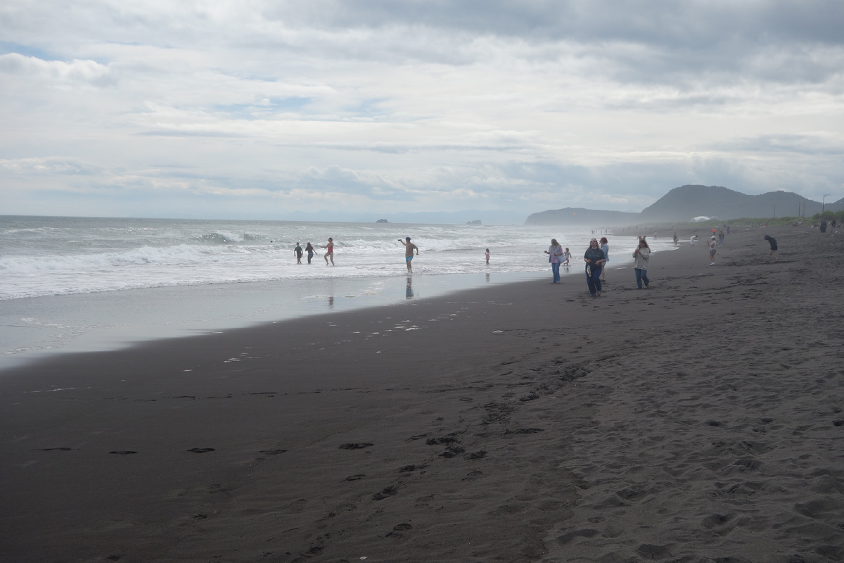 Халактырский пляж, самая восточная точка поездки