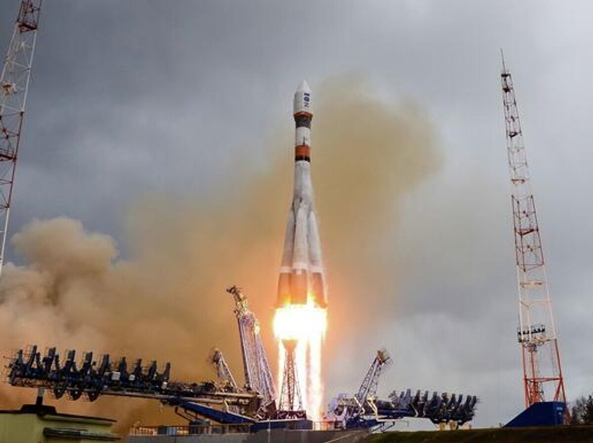    Запуск ракеты-носителя среднего класса "Союз-2.1а" с космодрома Плесецк | © РИА Новости / Министерство обороны РФ