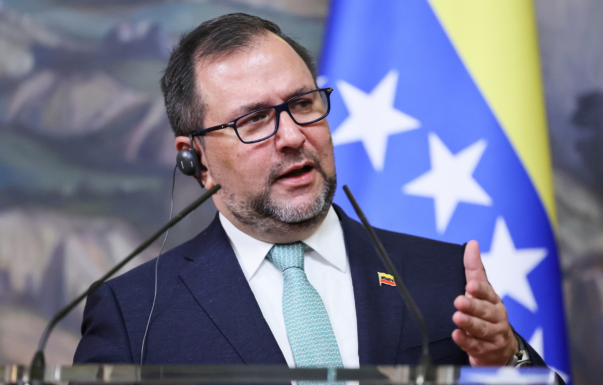    Министр иностранных дел Венесуэлы Иван Хиль Пинто  Сергей Савостьянов/ТАСС