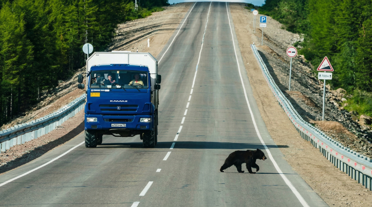 Инспекция дорожного покрытия от косолапого
