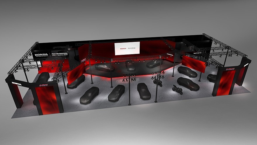    Анонс стенда Honda на автосалоне в Токио, который пройдёт в январе 2026 года