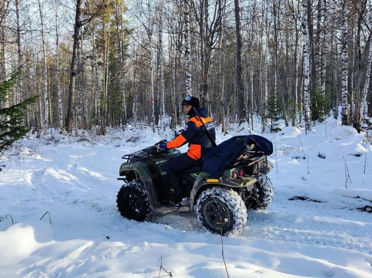    Спасатели Красноярского поисково-спасательного отряда выехали в Партизанский район на повторные поиски семьи Усольцевых | © Фото : КГКУ "Спасатель"