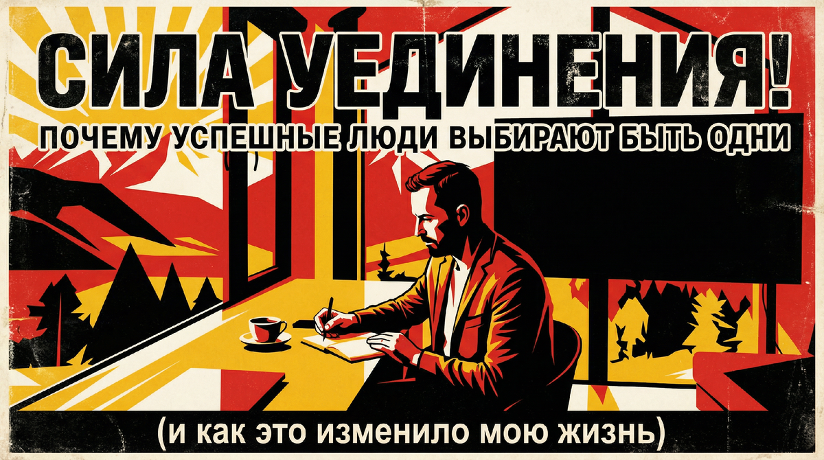 Успешные люди специально остаются одни