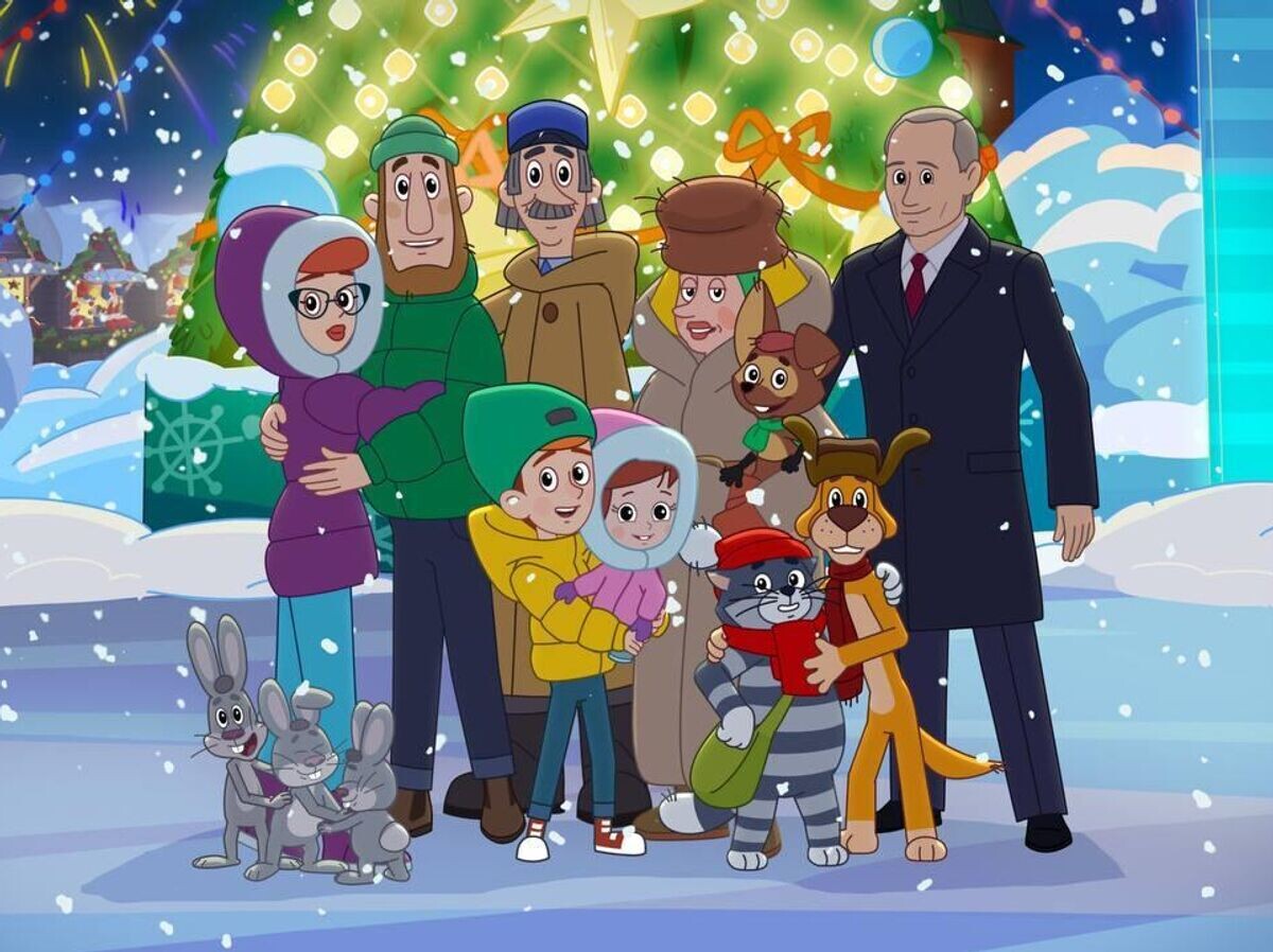    Кадр из новой серии "Простоквашино", опубликованный РБК | © Союзмультфильм