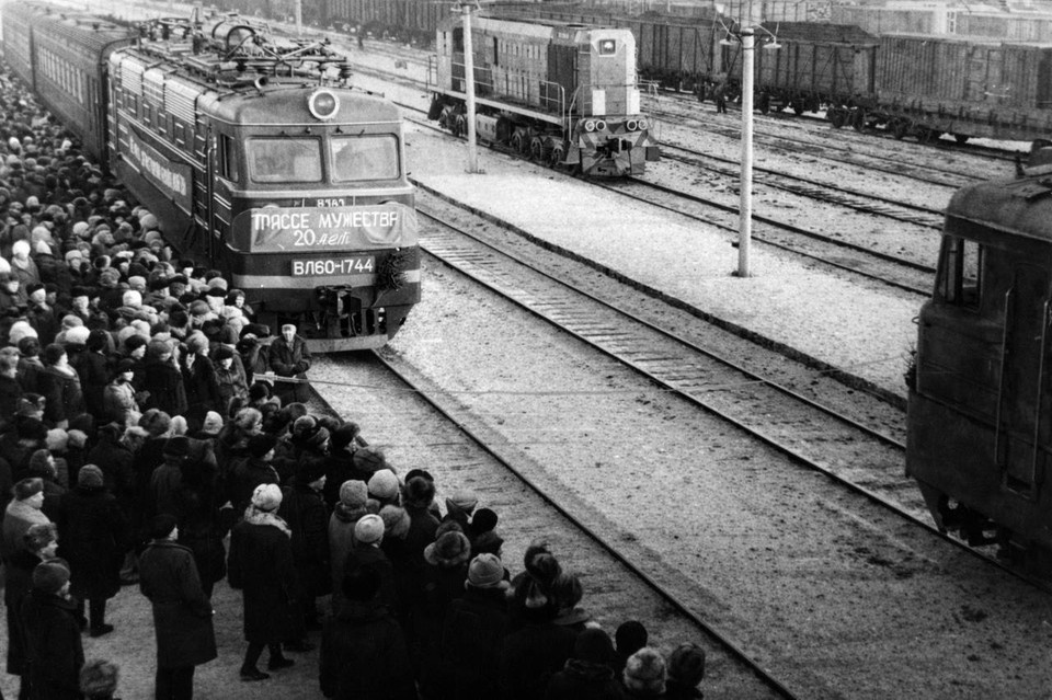    Легендарной «Трассе мужества Абакан» – Тайшет исполнилось 60 лет. Фото: КрасЖД