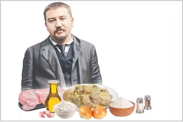    Что за блюдо из зайца ели персонажи Куприна в Новый год?