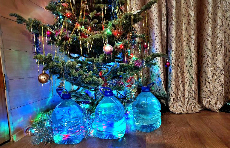 Юмор с горчинкой: подарок водоканала под ёлочку.