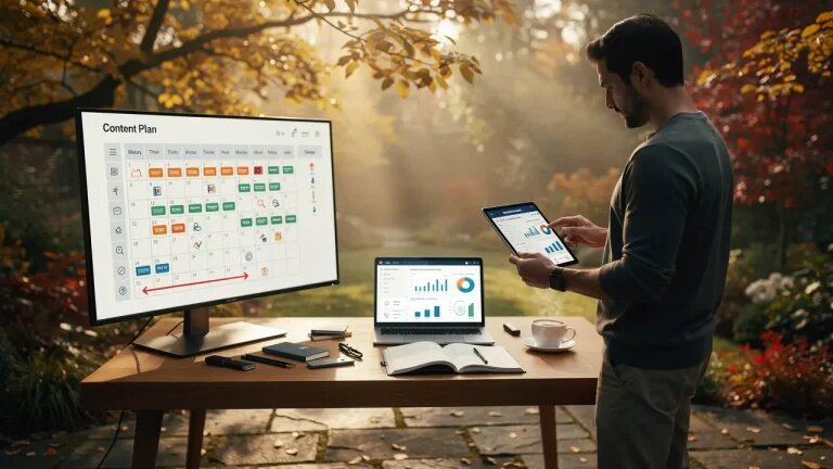    Контент-план как часть контент-завода "Kontenium"