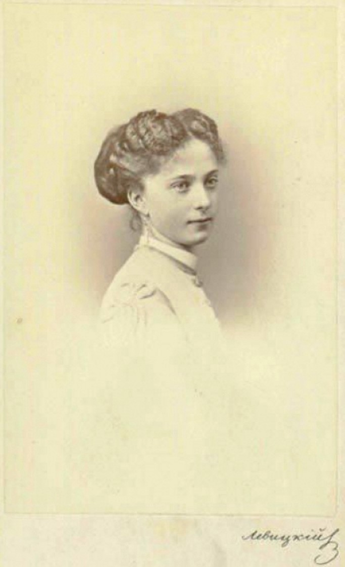 Княжна Екатерина Михайловна Долгорукова. 1866г.