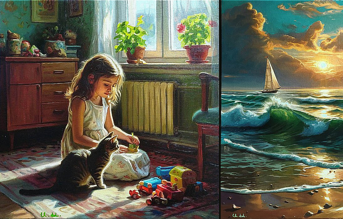 Художник Игорь Кройтор