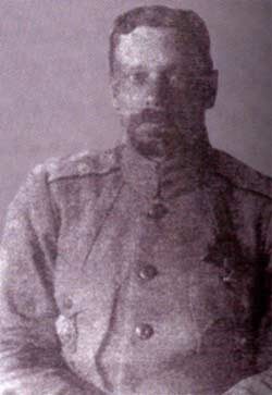 Генерал В. О. Каппель во время Великого Сибирского Ледяного похода. Вероятно, последняя его фотография.