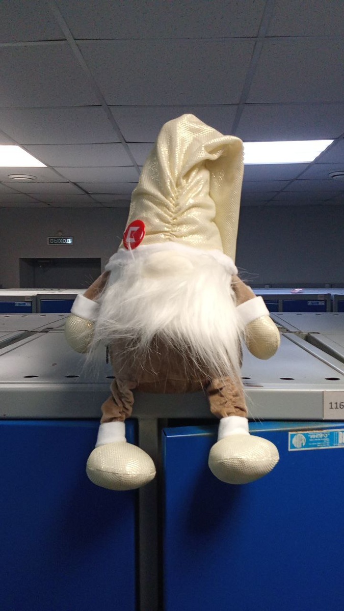 Вот такой гномик (здесь и далее все фото сделаны автором статьи)