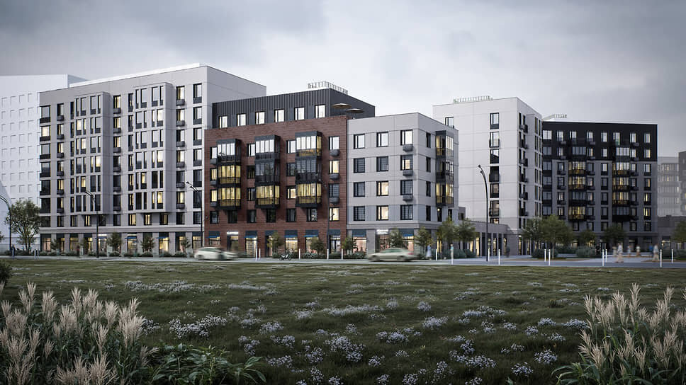 Концепция планировки территории в д. Малое Верево Гатчинского муниципального округа.📷Фото: ООО «СЗ Алгоритм Девелопмент»