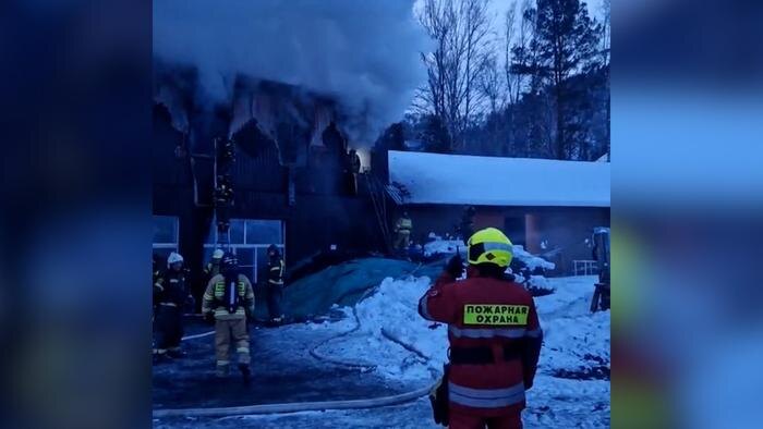 Обложка © Telegram / МЧС Республики Алтай