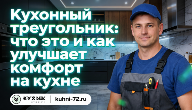    Комфорт и удобство на кухне: роль кухонного треугольника Александр