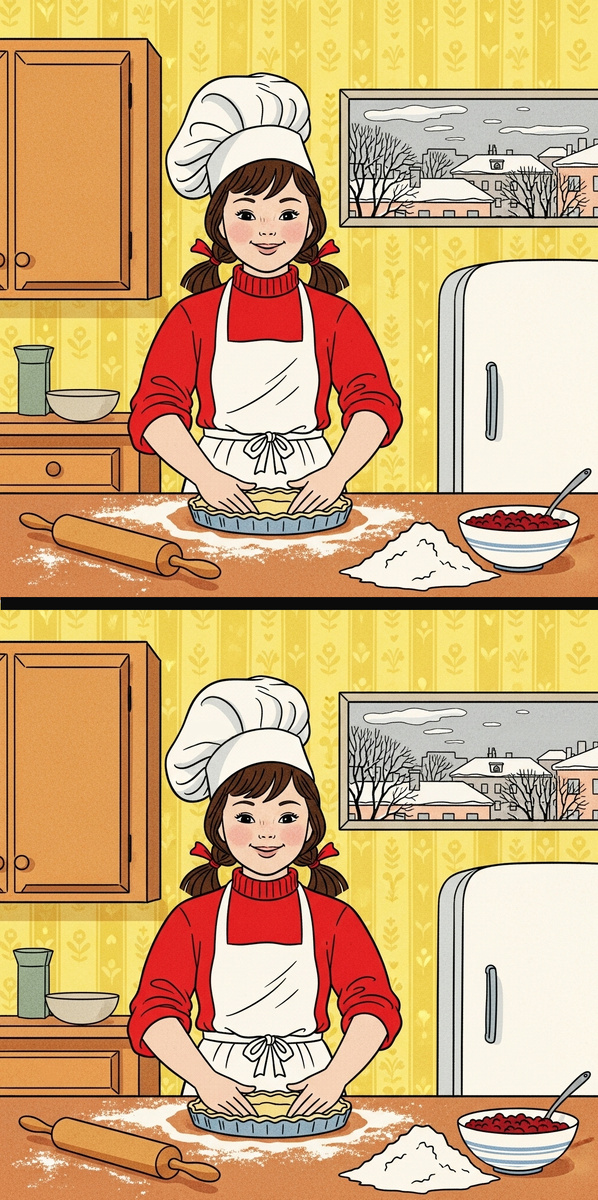 Пирог. Вертикальная картинка