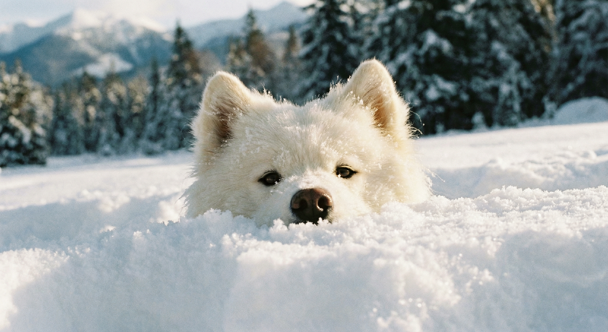 Самоед и холод: до какой температуры можно гулять с собакой зимой?