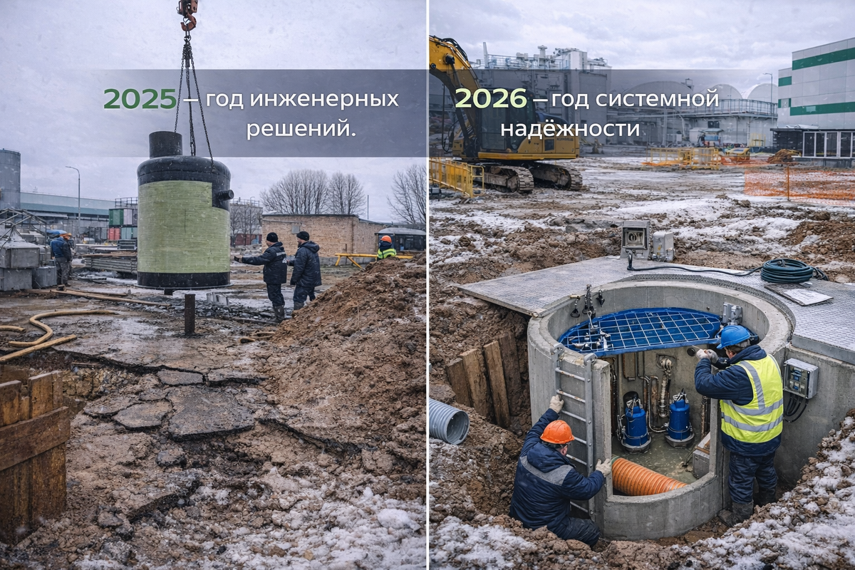 Итоги года «Эко-Сферы»: инженерная практика, реальные объекты и взгляд в 2026