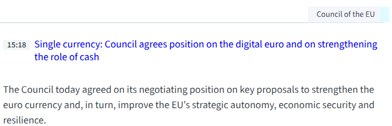 https://www.consilium.europa.eu/en/press/press-releases/2025/12/19/single-currency-council-agrees-position-on-the-digital-euro-and-on-strengthening-the-role-of-cash/