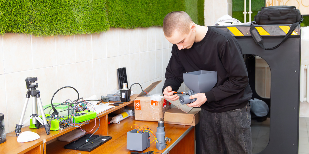 Участники молодежной инженерной школы «Импульс» Алтайского ГАУ создают перспективные агрегаты для АПК