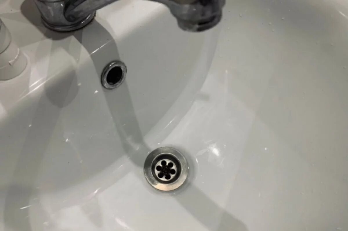    Калужане топят снег из-за длящихся больше суток работ на водопроводе