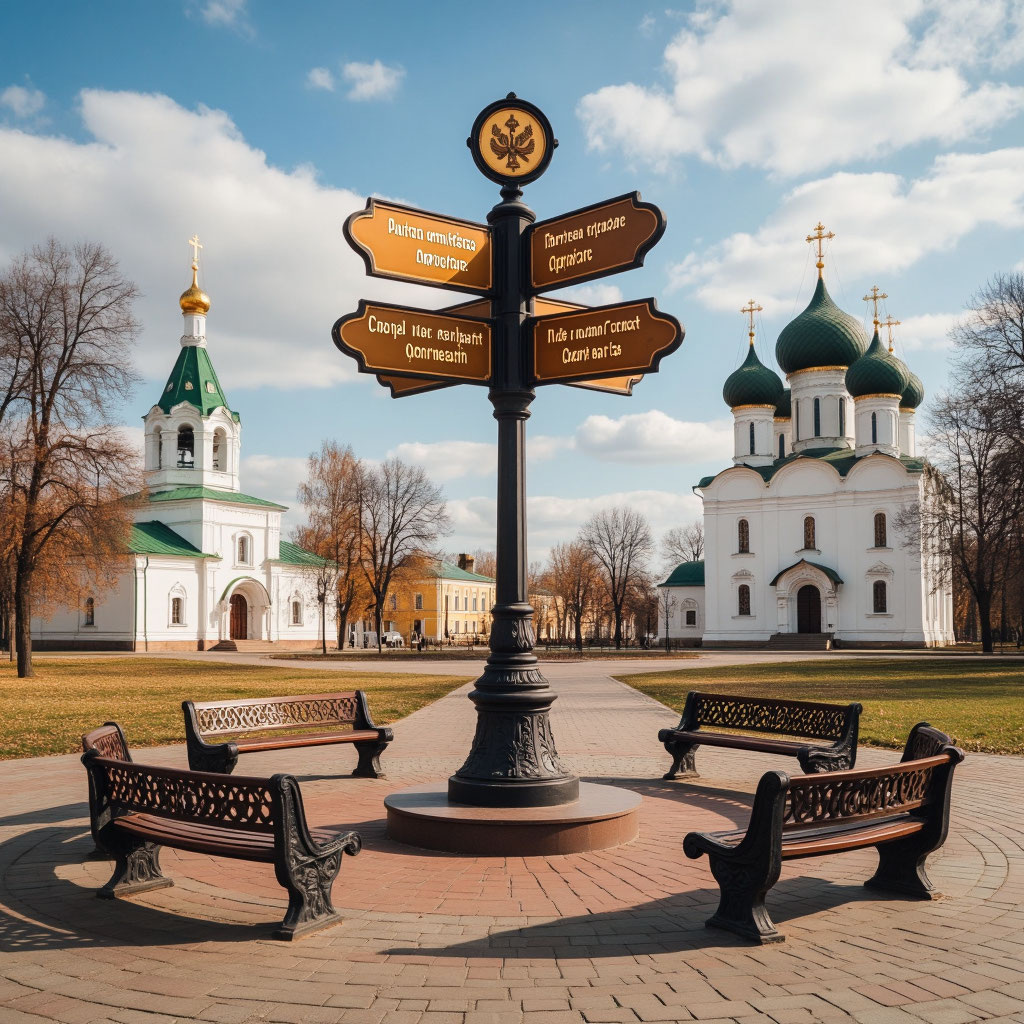 Пейзаж Ярославля по мнению Яндекс AI