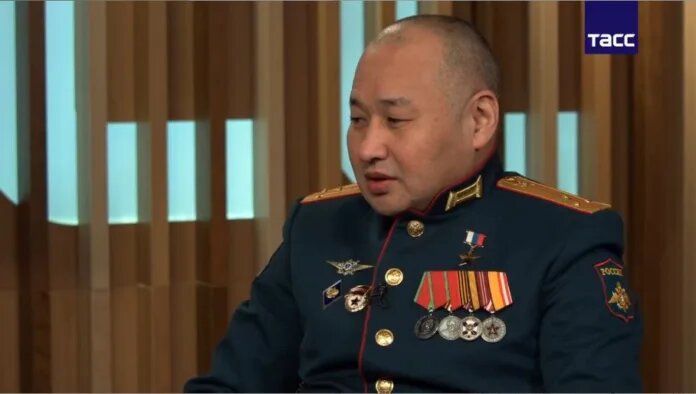    На фото Герой России Наран Очир-Горяев / ТАСС