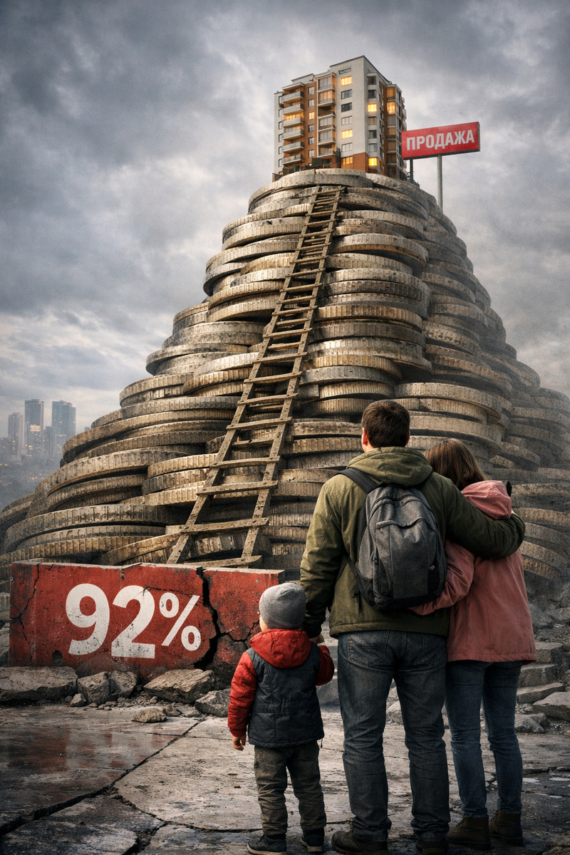 Квартира — теперь для избранных? Риелторы сказали вслух то, что вы и так чувствуете: 92% россиян не потянут покупку жилья
