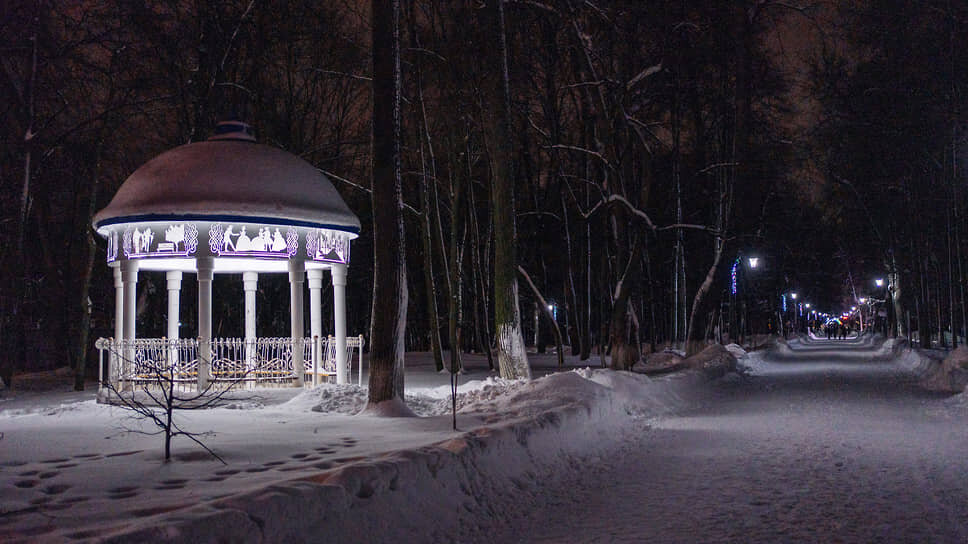 Беседка в парке.📷Фото: архив ОМК