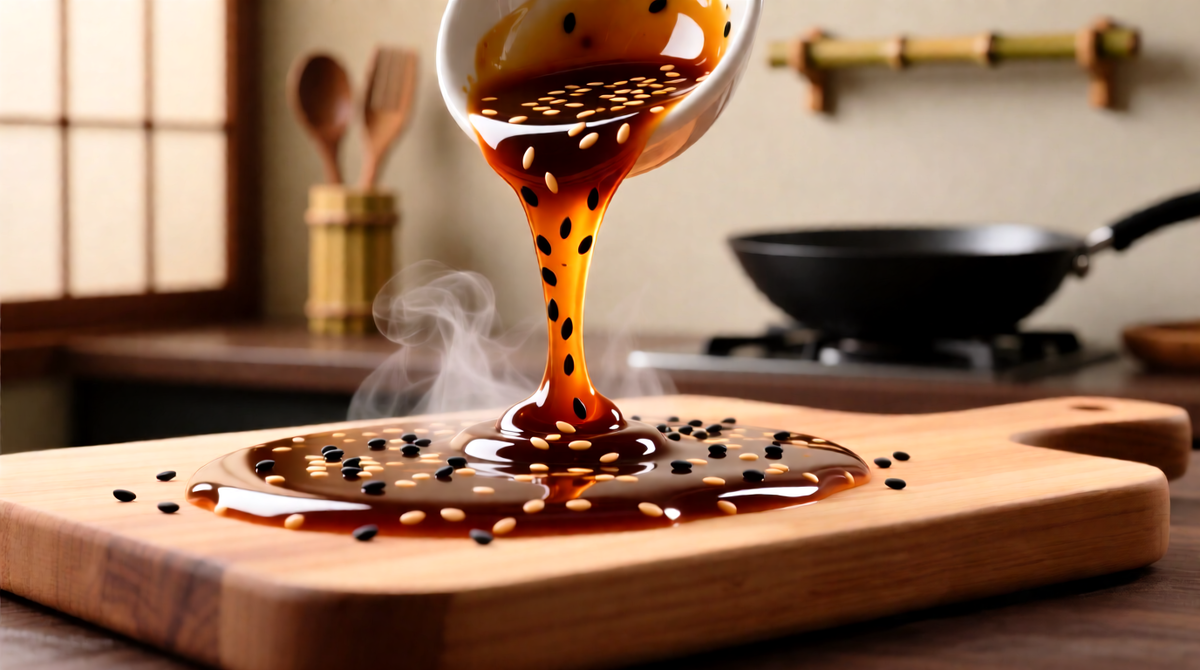 Азиатский маринад с кунжутом