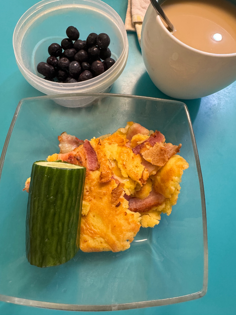 Завтрак на Интенсиве Кето-лайт.