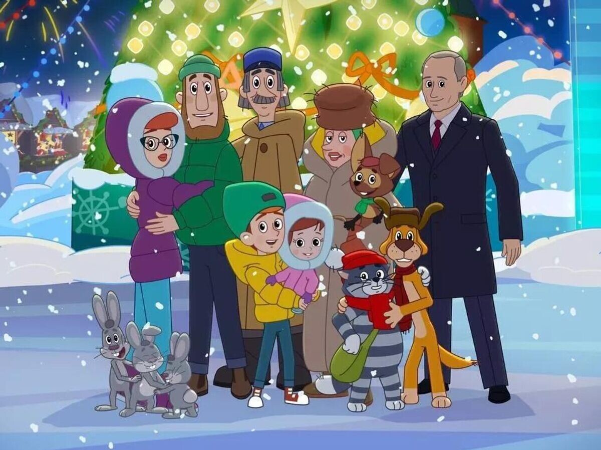    Кадр из новой серии "Простоквашино", опубликованный РБК | © Фото : Союзмультфильм