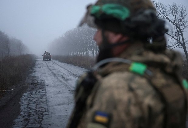    Бойцы ВСУ недалеко от города Константиновка. Фото: Stringer / Reuters