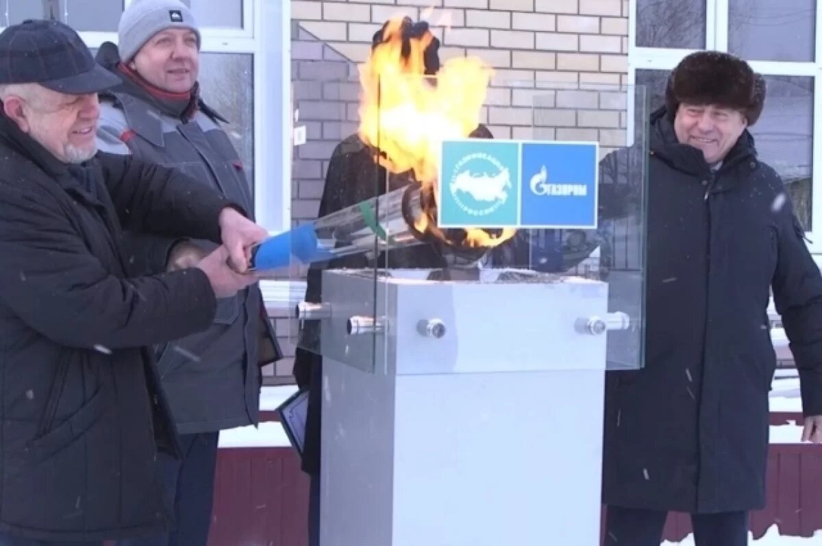    Игошин: в селе Павловское провели газ