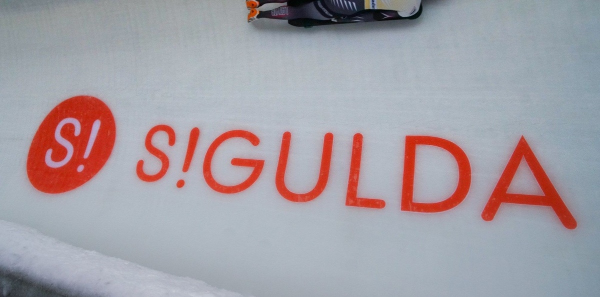 Санно-бобслейная трасса в латвийской Сигулде © Sputnik