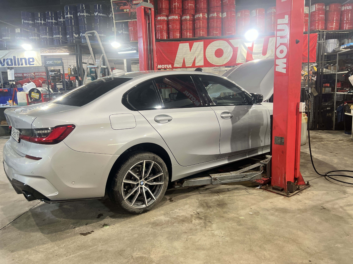 Замена охлаждающей жидкости BMW 3 G20