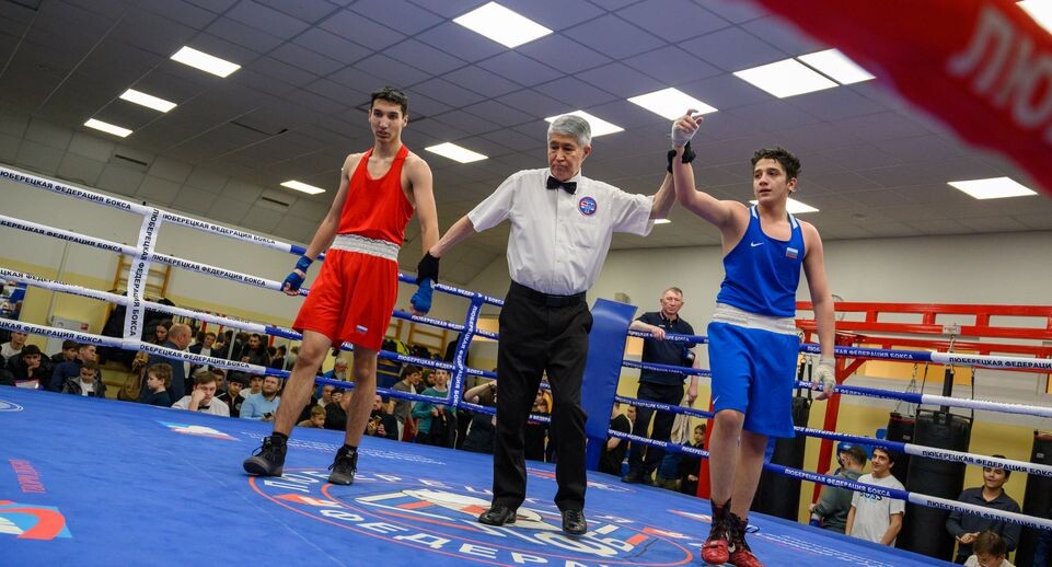    Победитель соревнований по боксу в Люберцах, посвященных разгрому немецко-фашистских войск под Москвой / Медиасток.рф