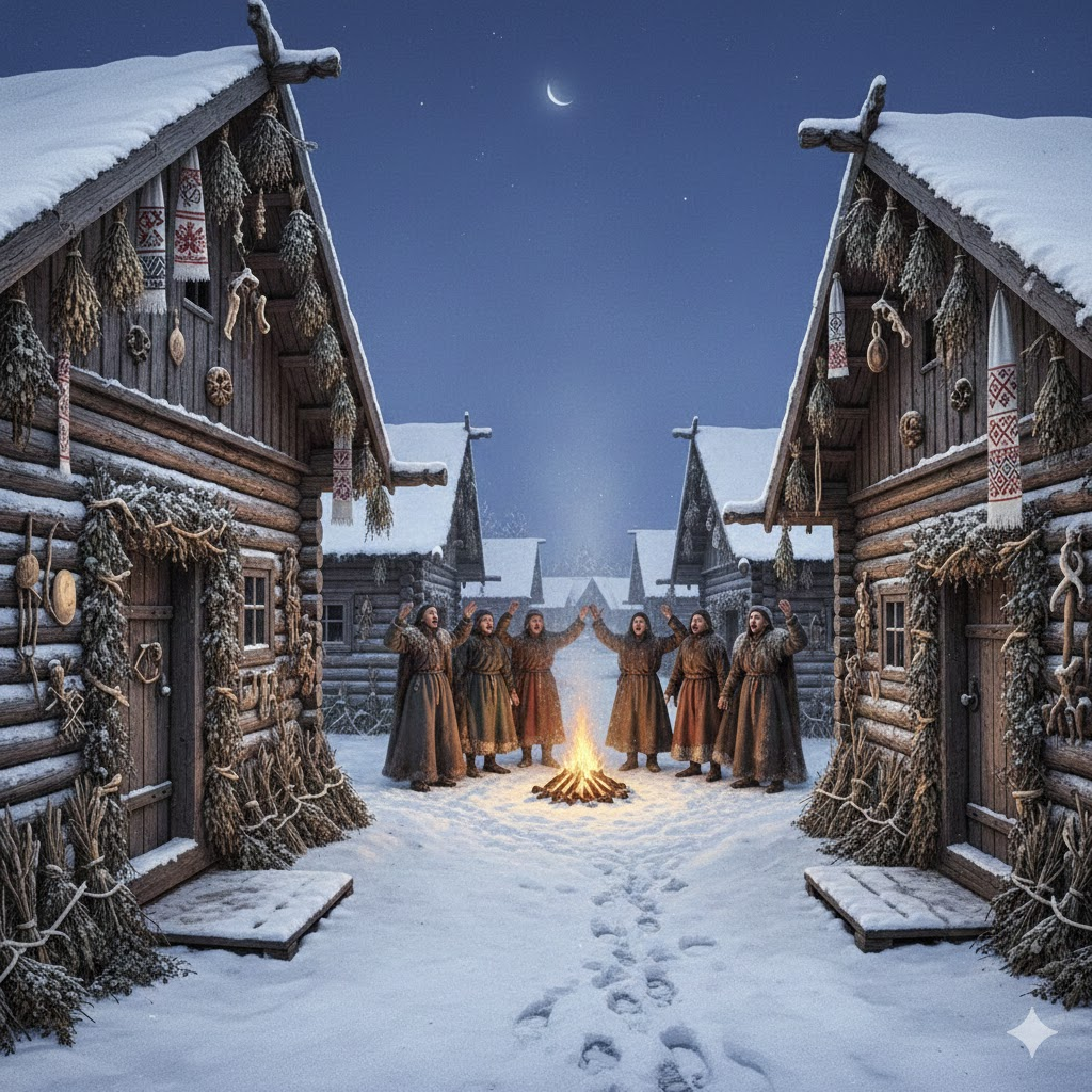 Карачун символизировал самую тёмную часть года.