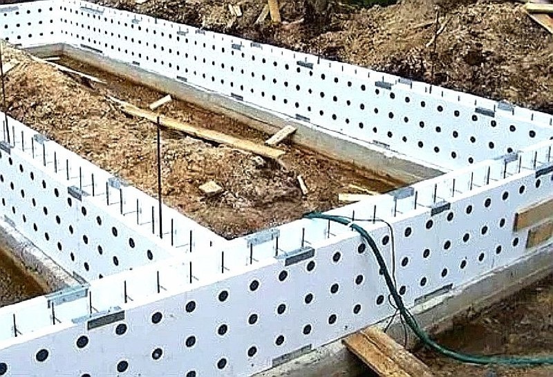 Несъемная опалубка. Фото из открытых источников