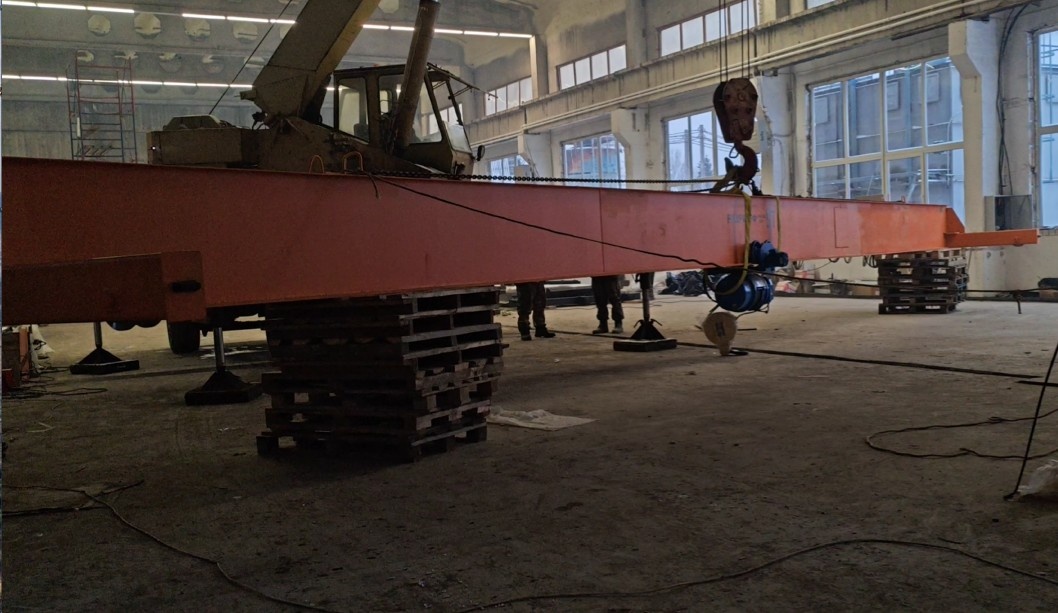 РОСКРАН: кран мостовой опорный электрический 5т. 16,5м.