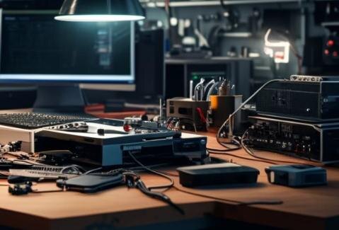 
Почему в наушниках один звук слева, а другой справа?