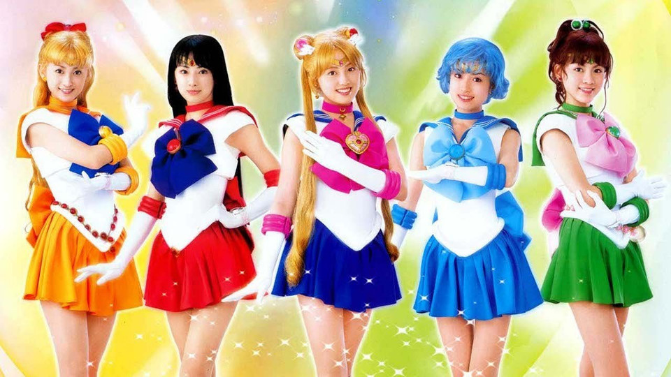 Героини дорамы "Bishôjo Senshi Sailor Moon", из интернета 