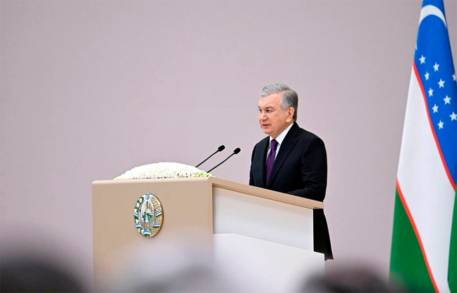 Шавкат Мирзиёев. Фото пресс-службы президента Узбекистана