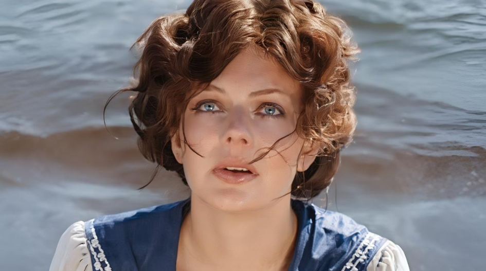 Улучшенное при помощи ИИ фото Мирдза Мартинсоне