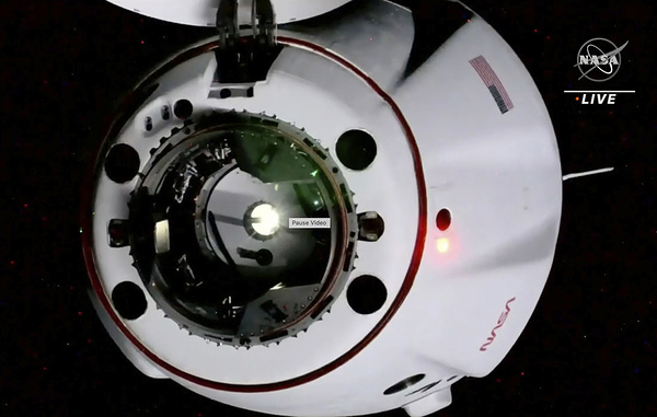    Crew Dragon  NASA via AP