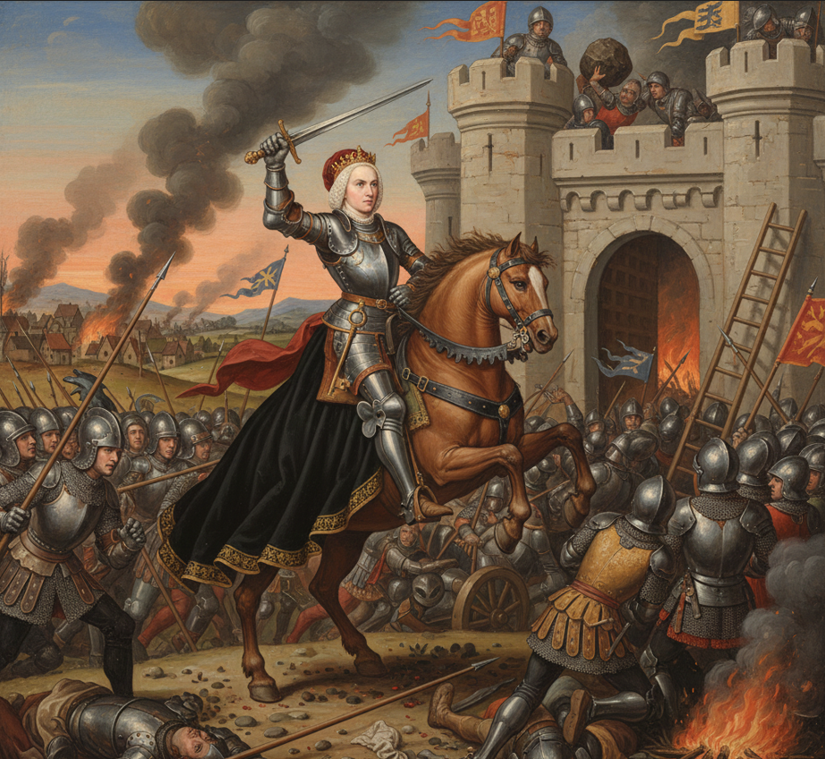 Бланка подавляет мятежи.