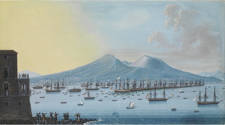 Неаполитанский залив. Художник Джакомо Гварди